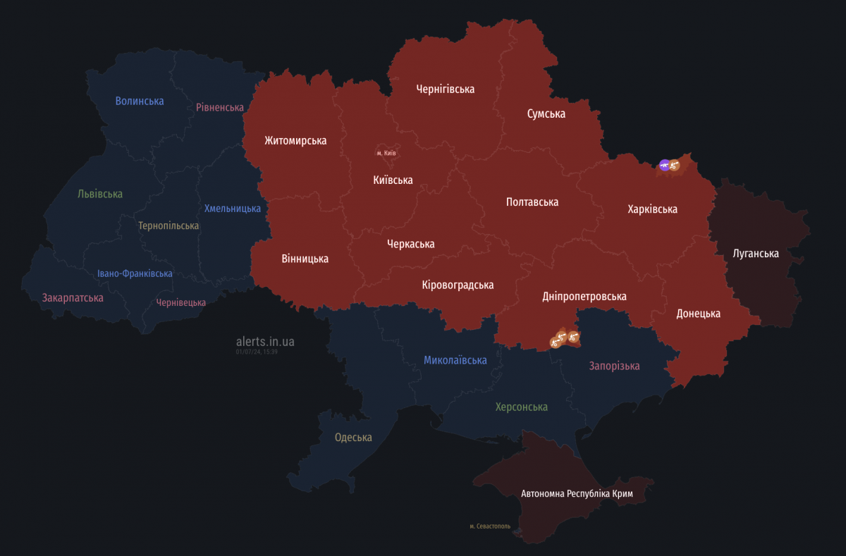 Росія вдень випустила по Україні ракети: де прогриміли вибухи Росія вдень випустила по Україні ракети: де прогриміли вибухи
