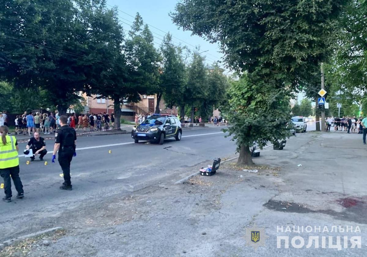 Наслідки вибуху гранати у Луцьку 07 липня