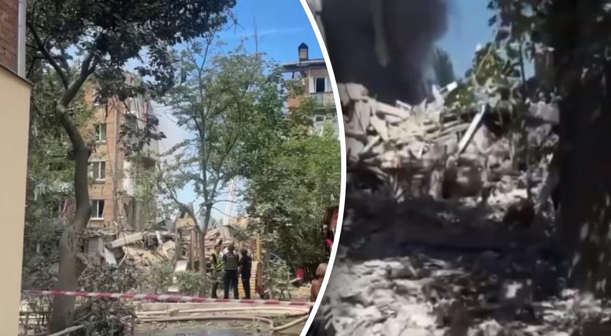 Люди кричат под завалами: РФ атаковала многоэтажку в Киеве - Кличко