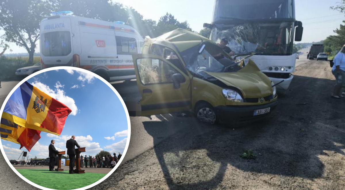 В Молдове в ДТП попал автобус, который направлялся в Киев - детали