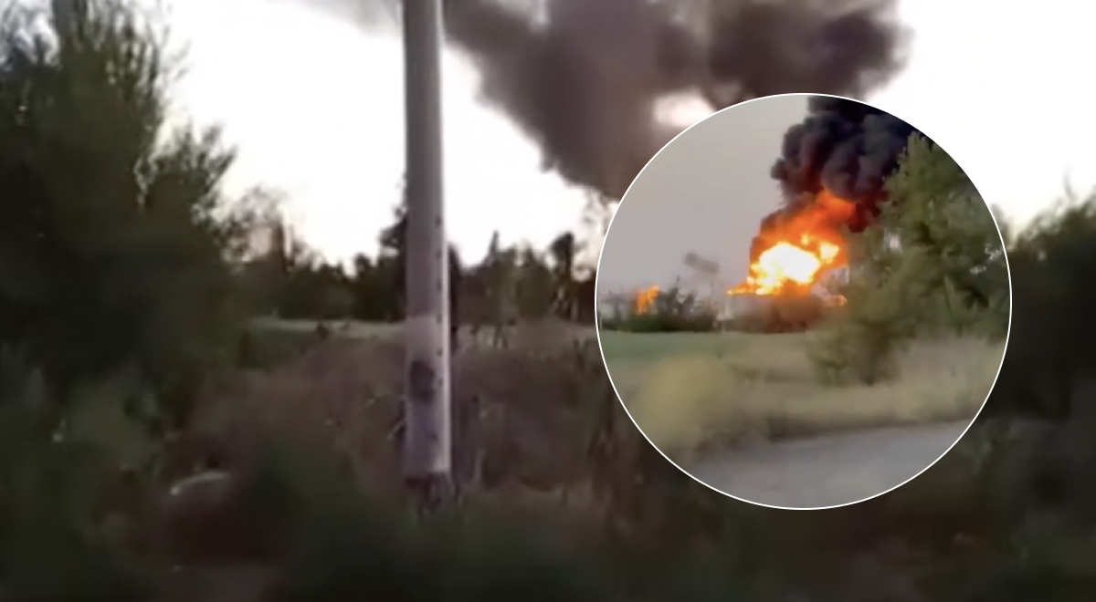 Дроны атаковали НПЗ в Ростовской области: вспыхнул мощный пожар