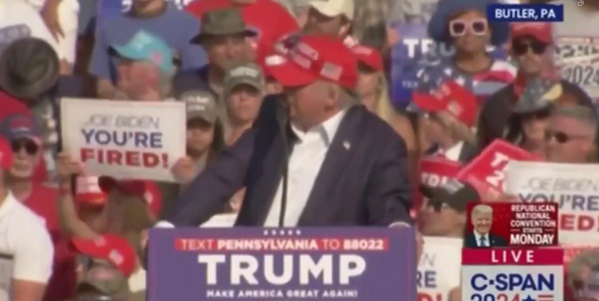 Замах на Трампа – не інсценування Замах на Трампа – не інсценування