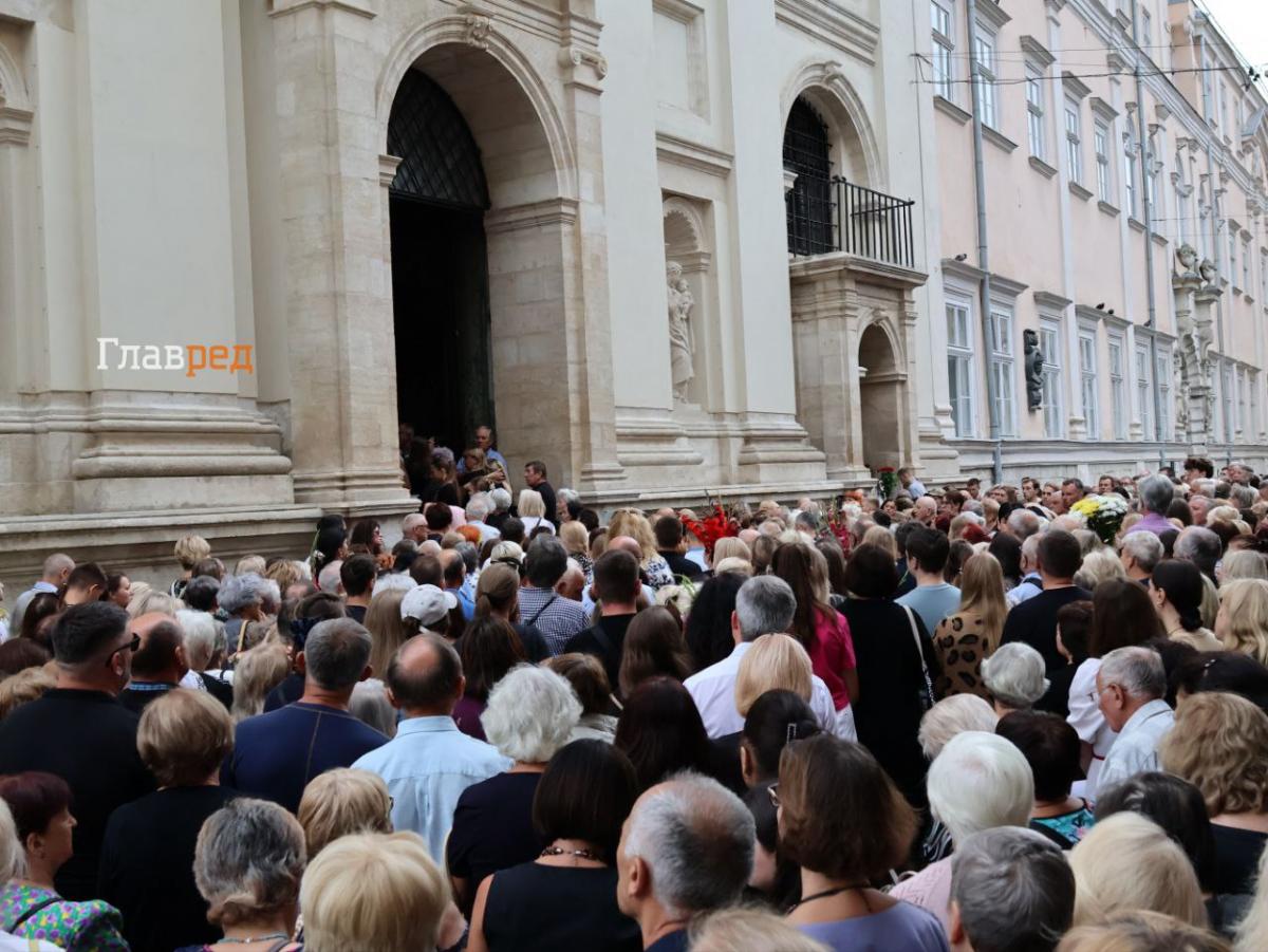 Прощання з Іриною Фаріон у Львові 22 липня Прощання з Іриною Фаріон у Львові 22 липня
