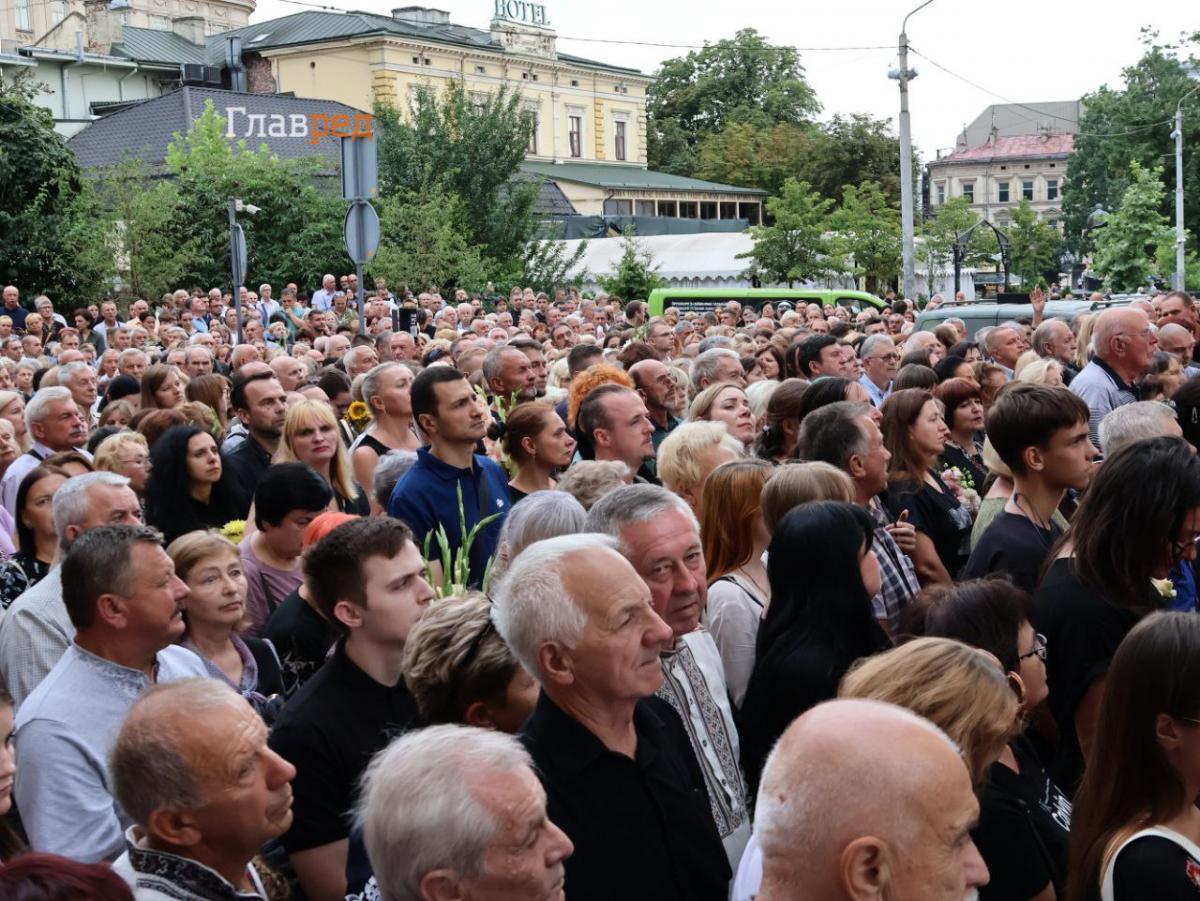 Прощання з Іриною Фаріон у Львові 22 липня Прощання з Іриною Фаріон у Львові 22 липня