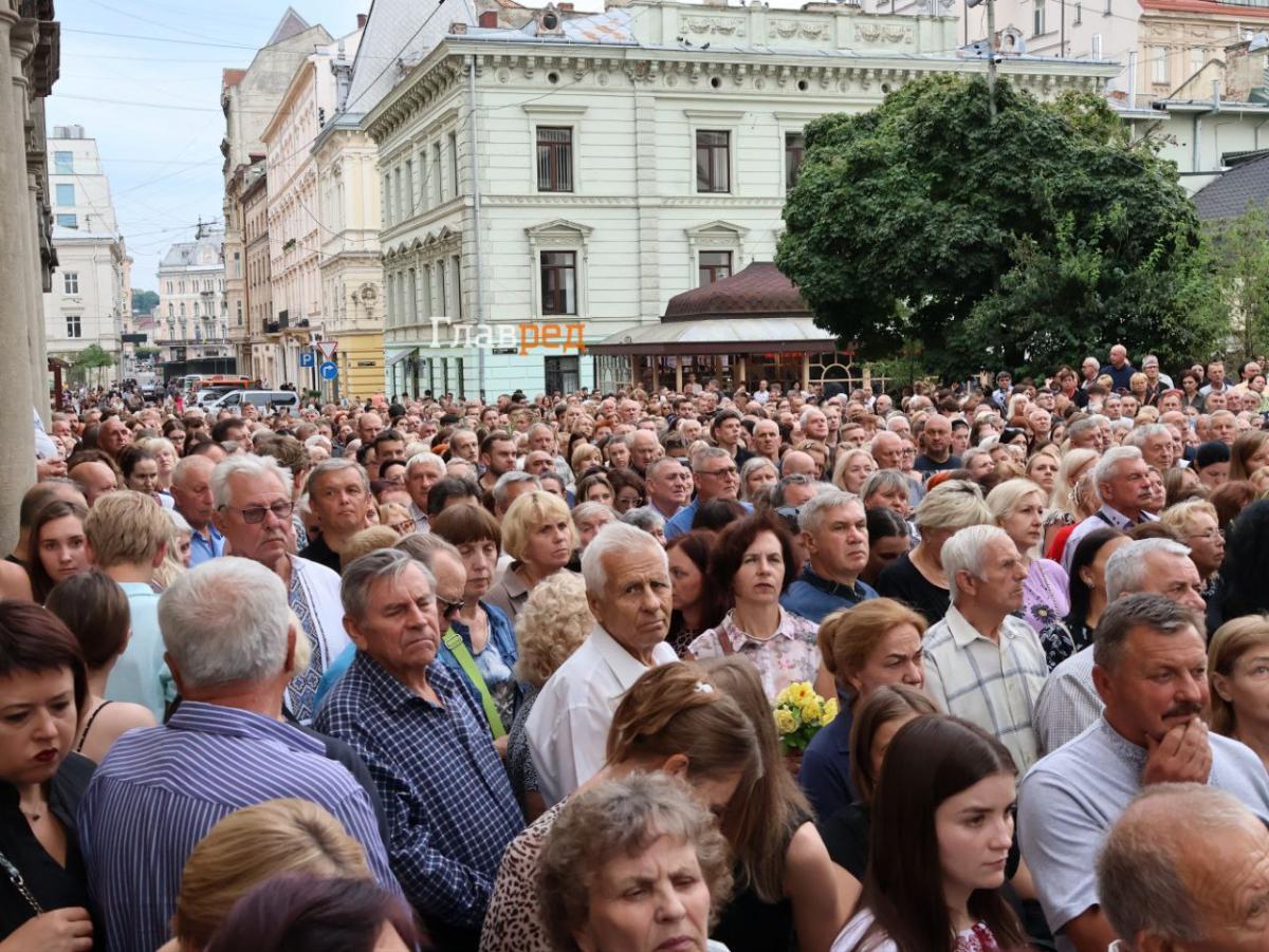 Прощання з Іриною Фаріон у Львові 22 липня Прощання з Іриною Фаріон у Львові 22 липня