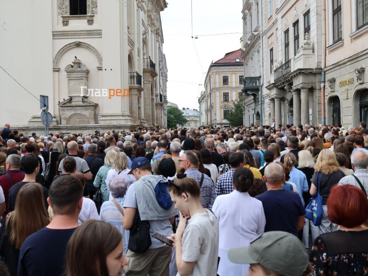 Прощання з Іриною Фаріон у Львові 22 липня Прощання з Іриною Фаріон у Львові 22 липня