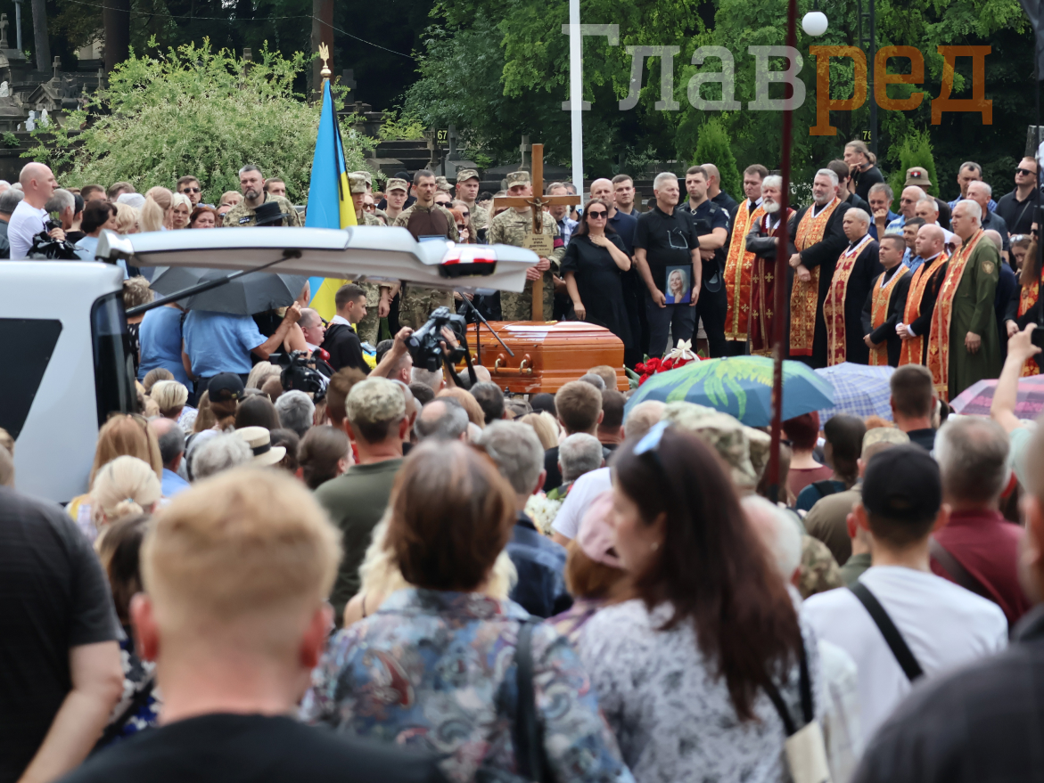 Похорон Ірини Фаріон у Львові Похорон Ірини Фаріон у Львові