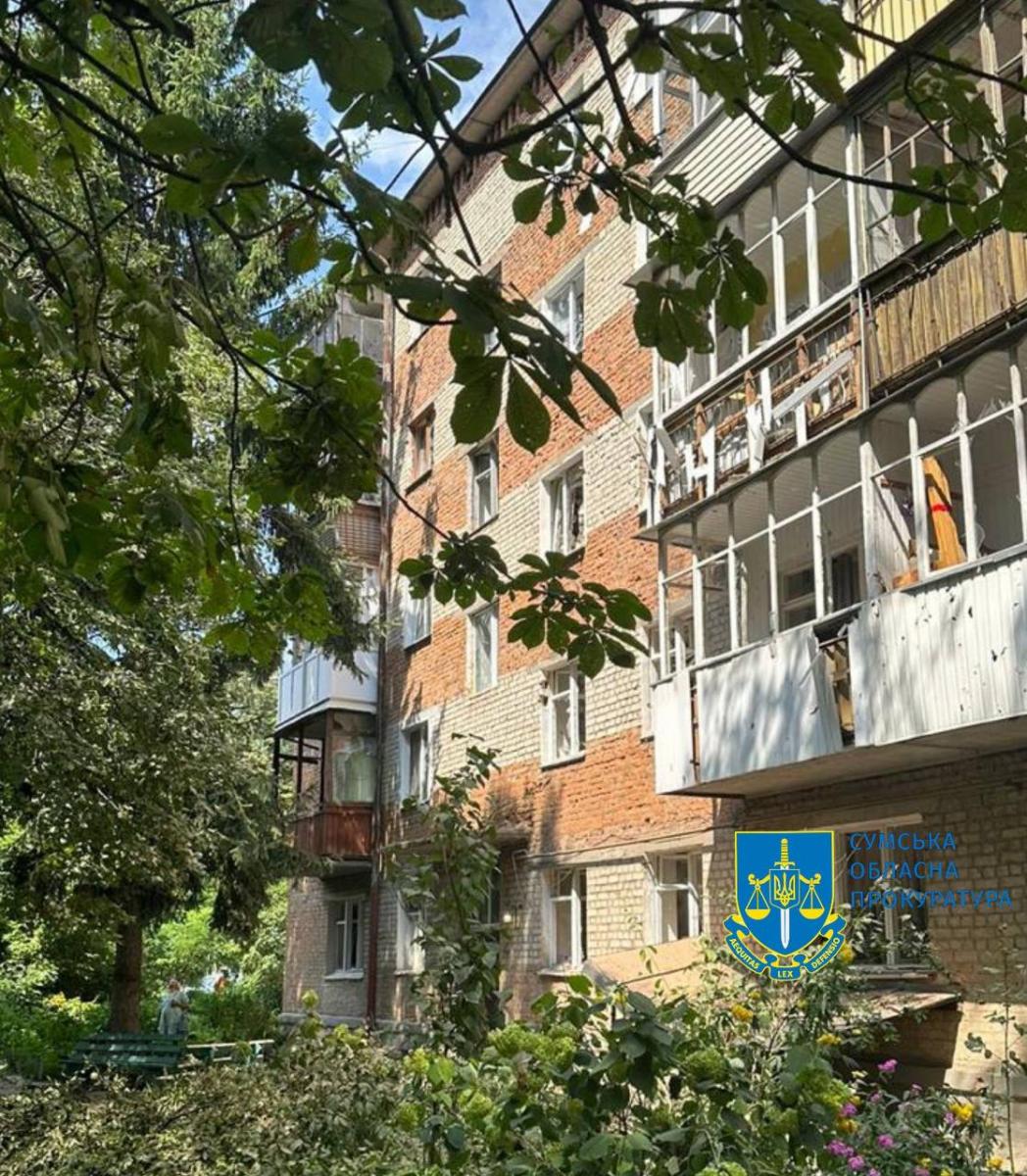 Обстріл Глухова 27 липня