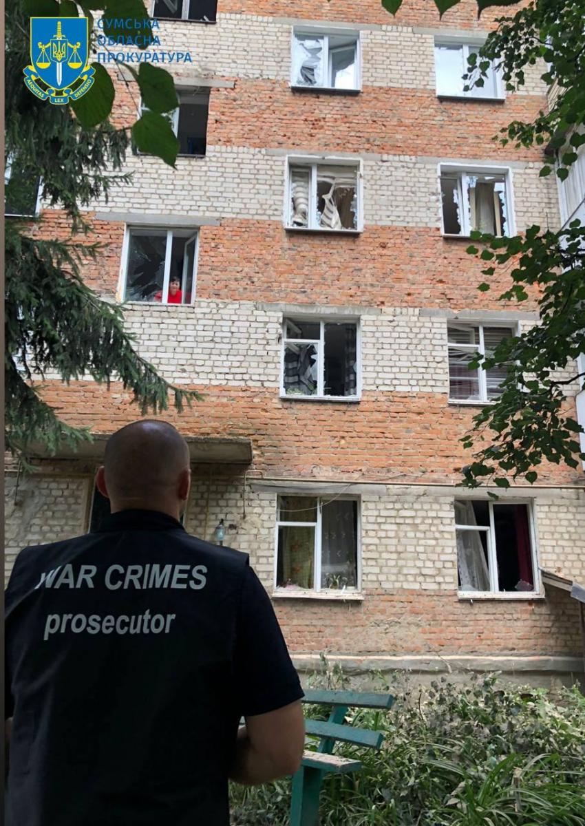 Обстріл Глухова 27 липня