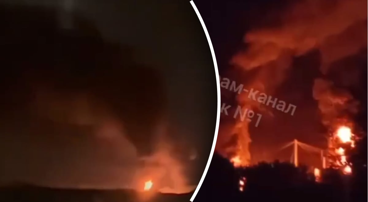 В Курской области РФ прогремели взрывы, пылает нефтебаза: подробности