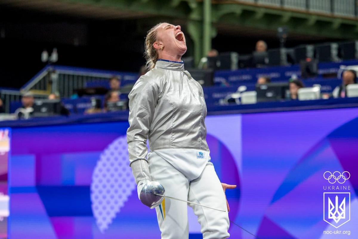 Ольга Харлан завоювала бронзову медаль на Олімпіаді-2024
