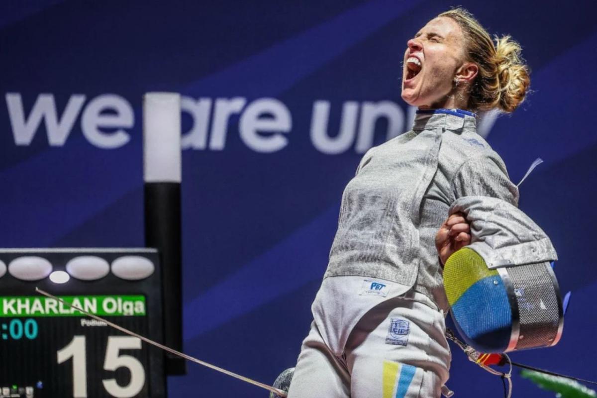Ольга Харлан завоювала бронзову медаль на Олімпіаді-2024