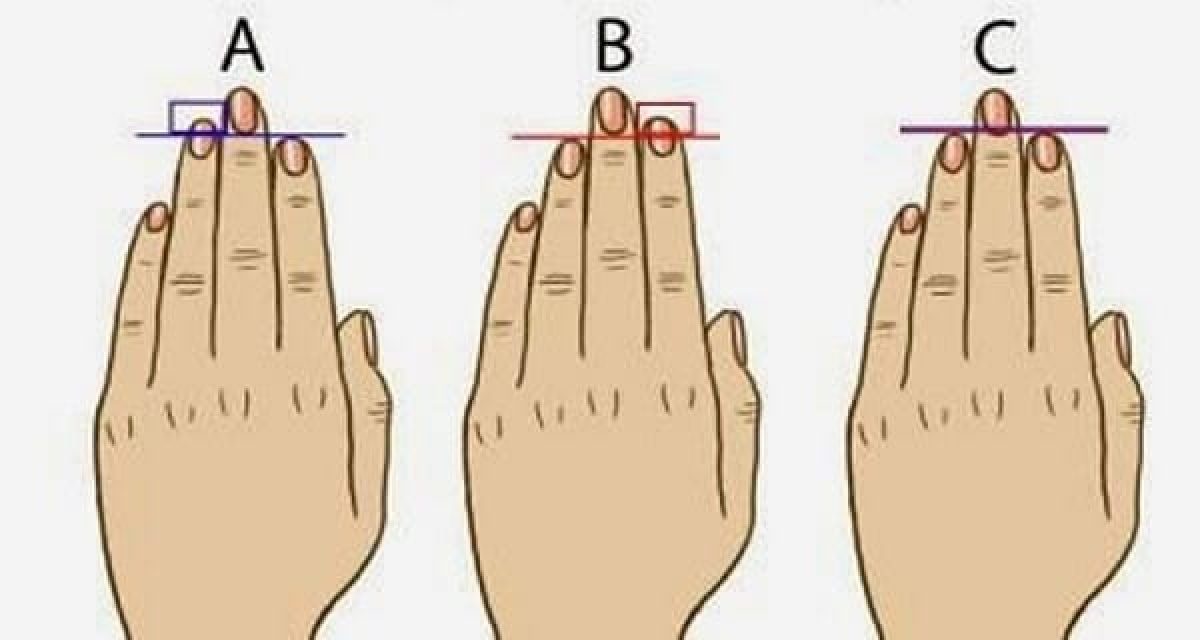 Тест для мужчин: длина безымянного пальца расскажет о вашей личности