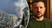 Зеленський відреагував на масований ракетний обстріл та влучання в Охмадит