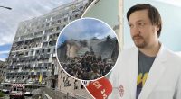 Осколок влетів у спину: що відомо про лікаря у закривавленій формі з Охматдиту