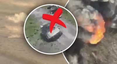 ЗСУ успішно підірвали цілу колону РФ на ЗСУ успішно підірвали цілу колону РФ на