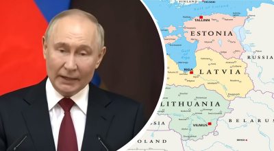 Путін, країни Балтії Путін, країни Балтії