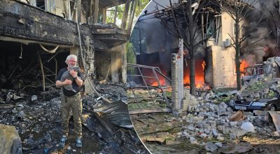 Юрий Сапронов, удар по Харькову 