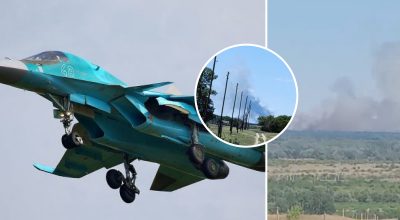 Під Волгоградом розбився російський винищувач Су-34: що відомо Під Волгоградом розбився російський винищувач Су-34: що відомо