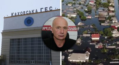 Дамбу Каховської ГЕС не потрібно відбудовувати, вважає Борейко Дамбу Каховської ГЕС не потрібно відбудовувати, вважає Борейко