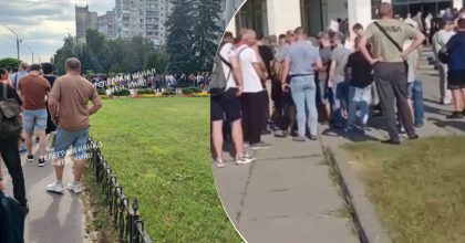 Километровые очереди в ЦПАУ: что будет, если военнообязанные не обновят данные вовремя