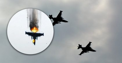 "Догорает в степях Донбасса": ВСУ сбили российский штурмовик в Донецкой области