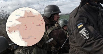 Оккупанты продвинулись в четырех населенных пунктах на Донбассе - DeepState