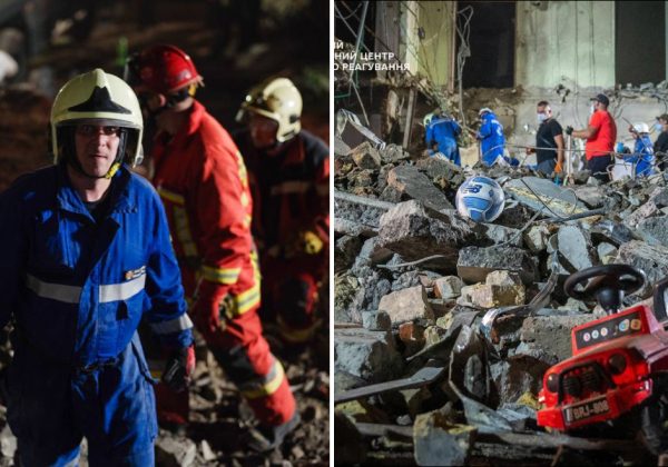 Під завалами знайшли тіло хлопчика: у Києві зросла кількість жертв ракетного удару РФ