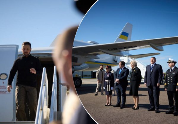 Зеленський прибув до Великої Британії: стали відомі всі деталі