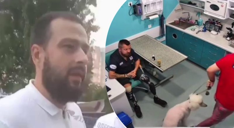 Послав ветерана на протезах: в Одесі чоловік прибіг із вибаченнями і знову оскандалився