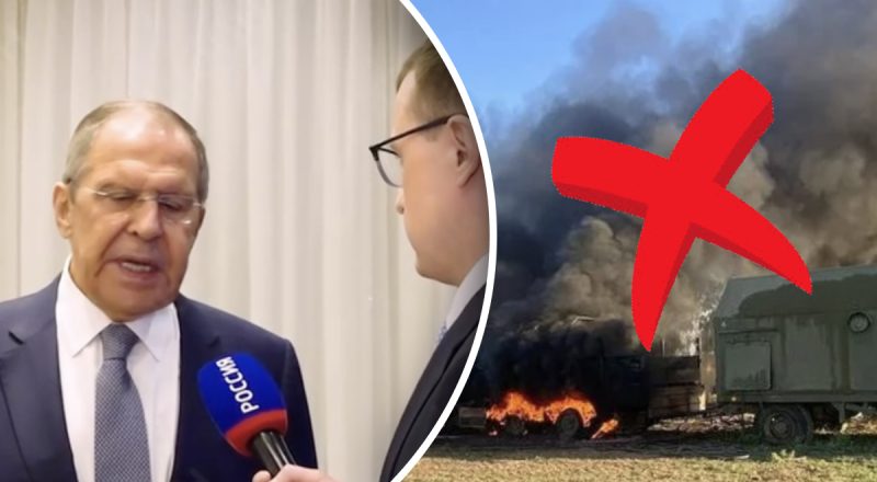 Начал мямлить: Лавров не смог ответить на вопрос, как Путин ответит на удары ВСУ по РФ