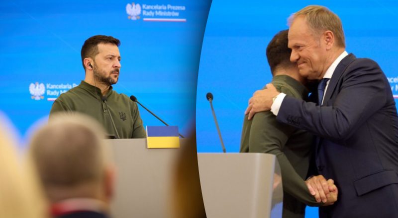 Польша подумывает сбивать ракеты РФ над Украиной: заявление Зеленского и Туска