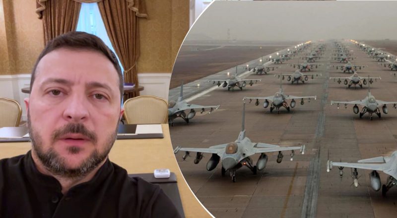 F-16 вже прямують до України: Зеленський із США повідомив про важливі рішення