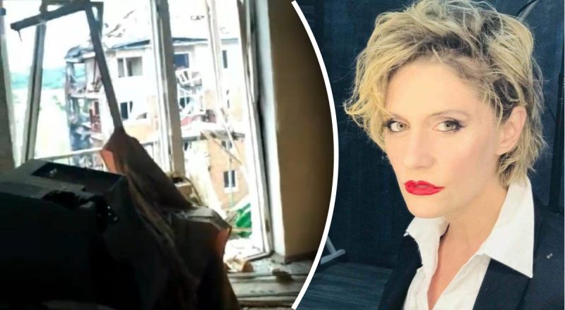 Ракета РФ разрушила квартиру отца известной украинской актрисы: она показала фото