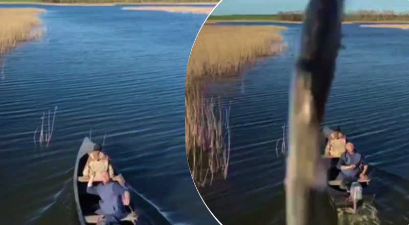 Попали прямо "в яблочко": под Херсоном рыбаки "дали ляща" российскому дрону