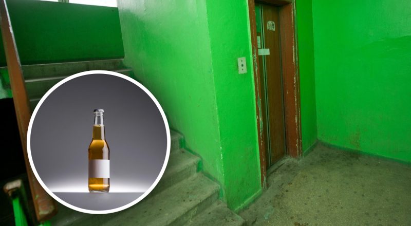 Лучше выпить пива литр: в Одессе застрявшему в лифте мужчине провели провод с "пенным"