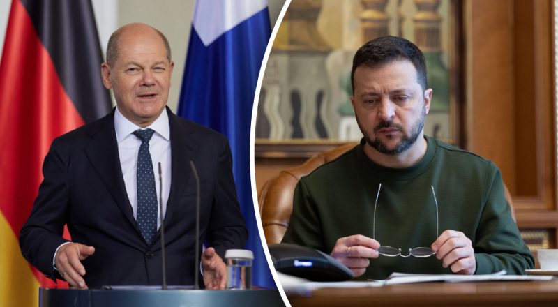 Ні участі, ні дозволу: Шольц відповів на заклик Зеленського збивати ракети РФ