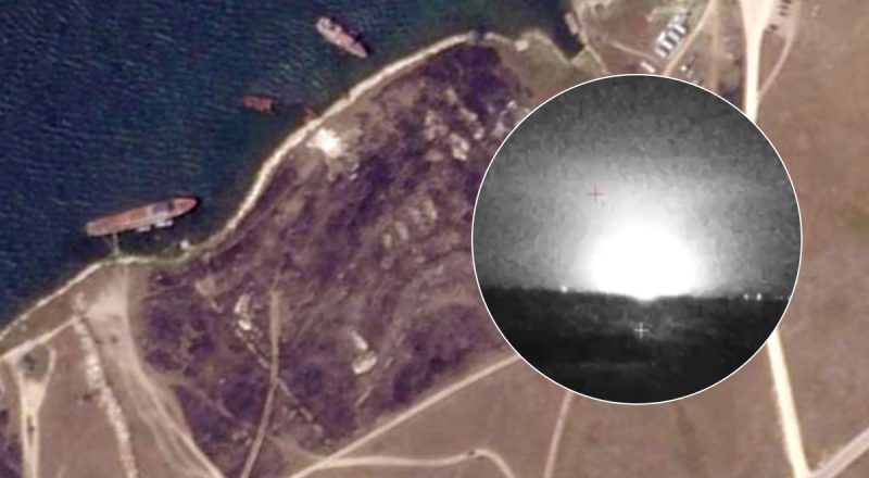 Потужний удар по військово-морській базі РФ: деталі атаки морських дронів СБУ