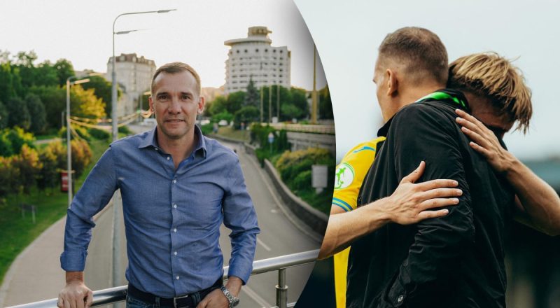 Шевченко с гордостью показал сына, который играет за сборную Украины по футболу