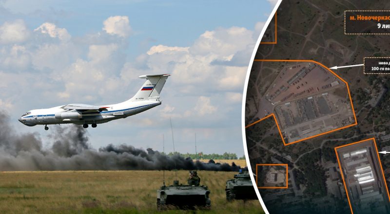 Росіяни звели велику базу за 200 км від фронту: ЗМІ показали кадри обʼєкта