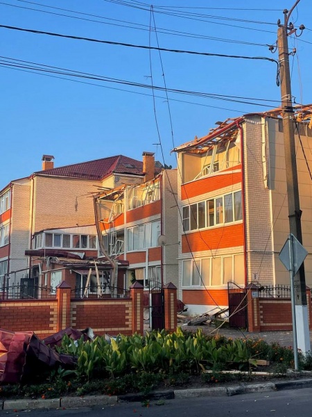 Наслідки руйнування міста Суджа Курської області РФ 