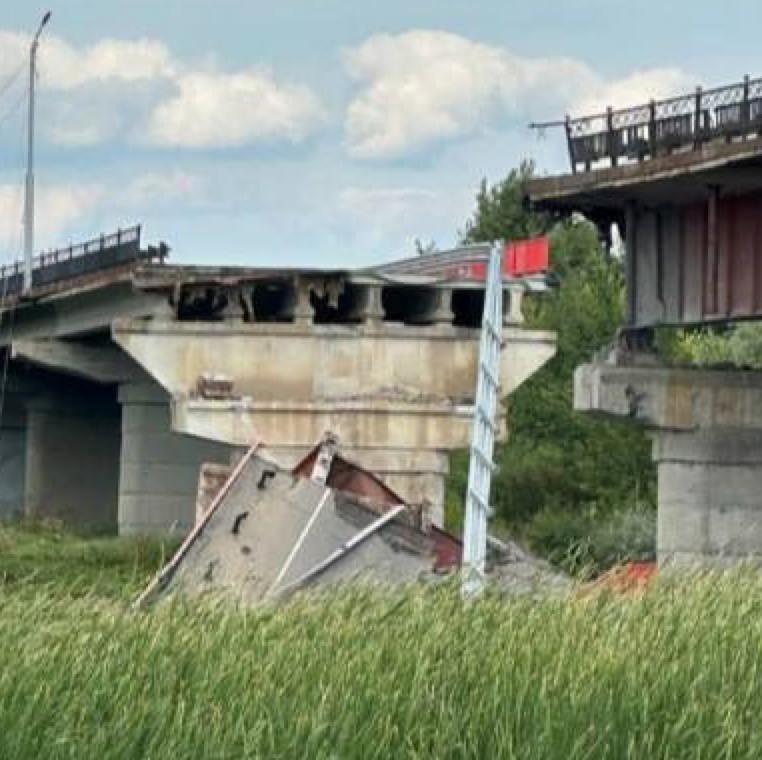 У Курській області завдаються удари по мостах через Сейм У Курській області завдаються удари по мостах через Сейм
