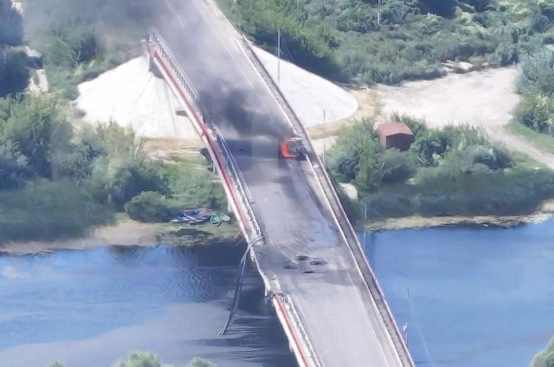 У Курській області завдаються удари по мостах через Сейм У Курській області завдаються удари по мостах через Сейм