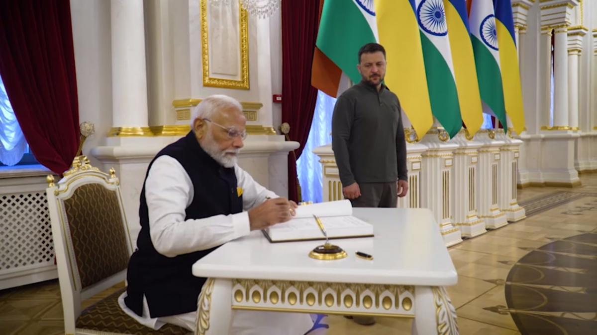 Візит прем'єр-міністра Індії до України 23 серпня Візит прем'єр-міністра Індії до України 23 серпня