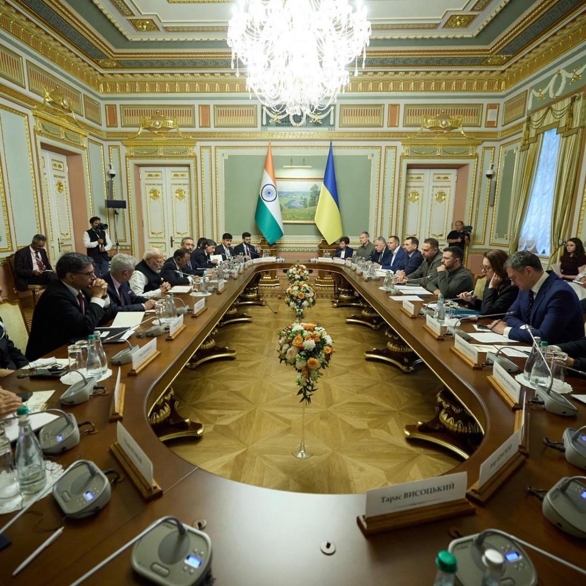 Візит прем'єр-міністра Індії до України 23 серпня Візит прем'єр-міністра Індії до України 23 серпня