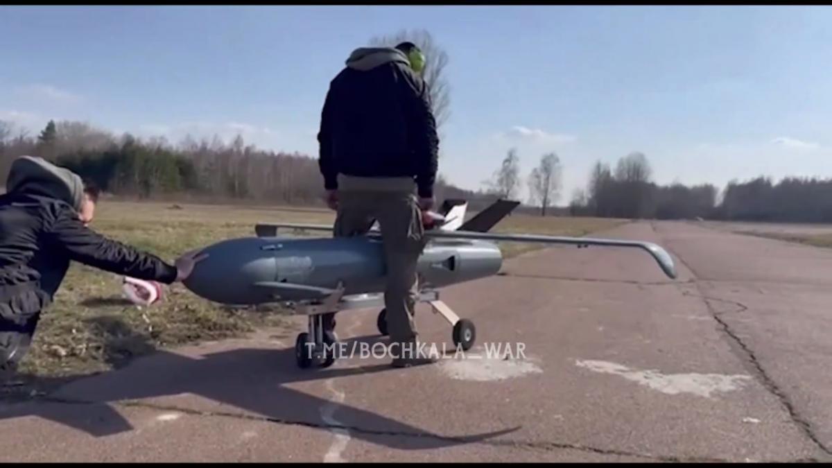 Випробування українського реактивного дрона