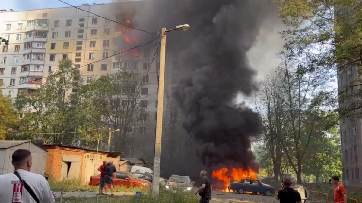 Удар по Харкову 30 серпня