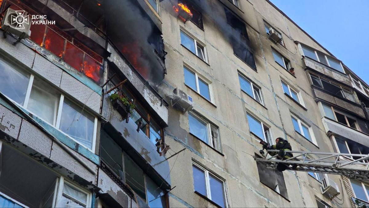 Удар РФ по Харкову 30 серпня 