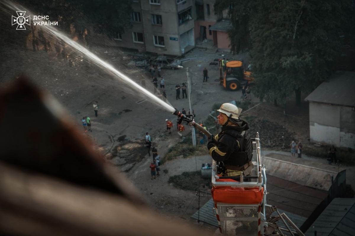 Удар РФ по Харкову 30 серпня 