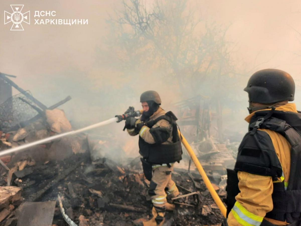 Наслідки удару по селу Черкаська Лозова
